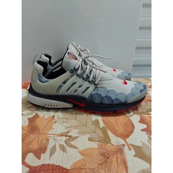 Nike Air Presto GPX USA Olympics Olympic Grey Red Blue USATF Men's Running Shoes - Picture 1 of 6